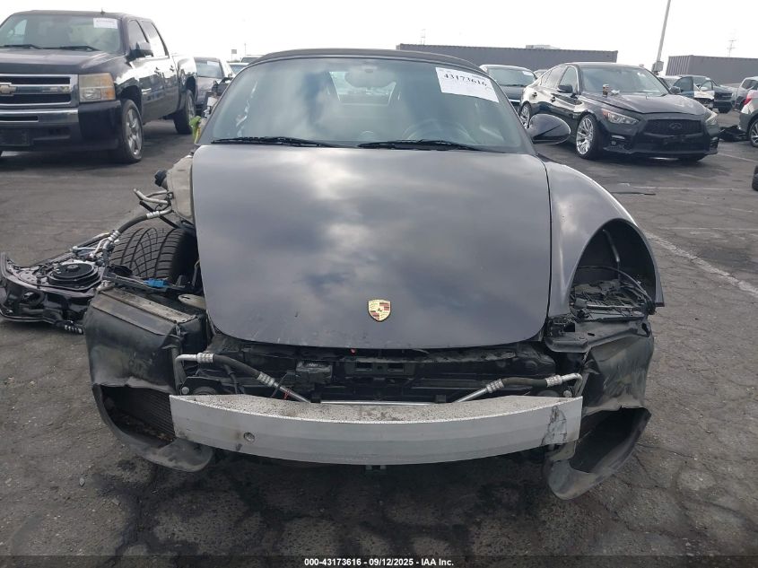 2011 Porsche Boxster VIN: WP0CA2A84BS710620 Lot: 43173616