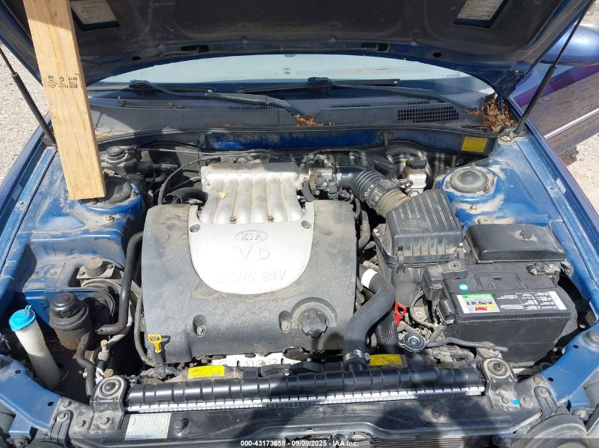 2003 Kia Optima Lx V6/Se V6 VIN: KNAGD128235225200 Lot: 43173659