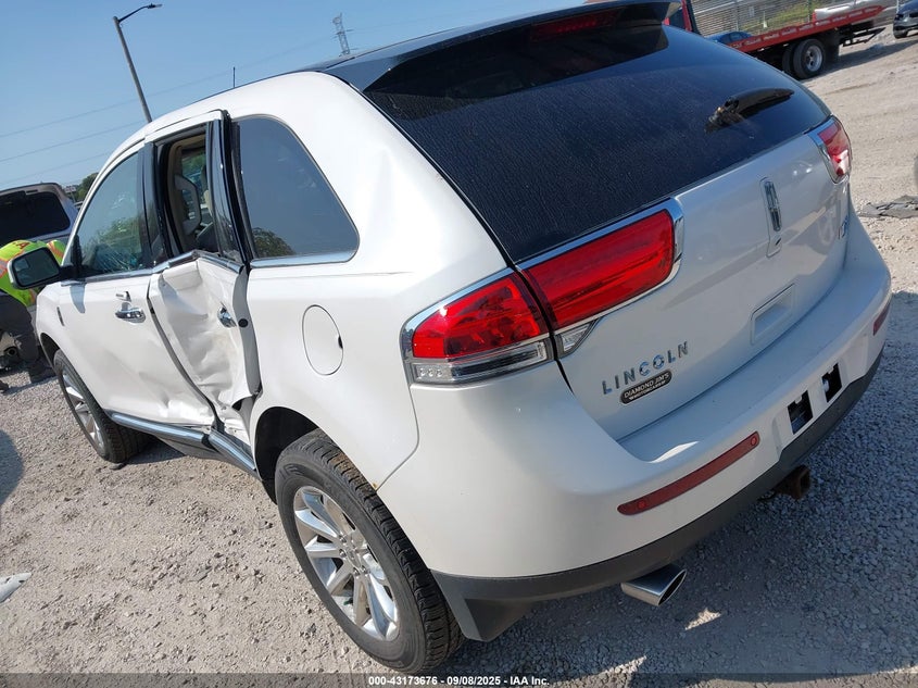 Vin: 2lmdj6jkxbbj07026, lot: 43668081, lincoln mkx 20113