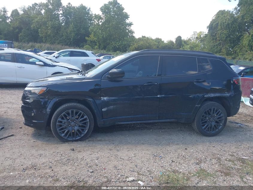 2022 Jeep Compass High Altitude 4X4 VIN: 3C4NJDCB6NT178478 Lot: 43173719