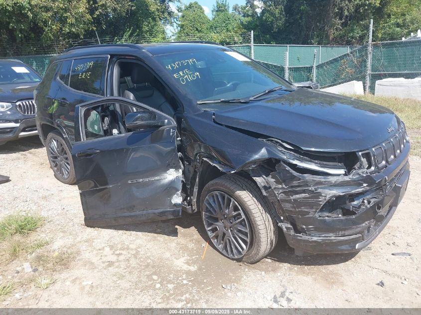 2022 Jeep Compass High Altitude 4X4 VIN: 3C4NJDCB6NT178478 Lot: 43173719