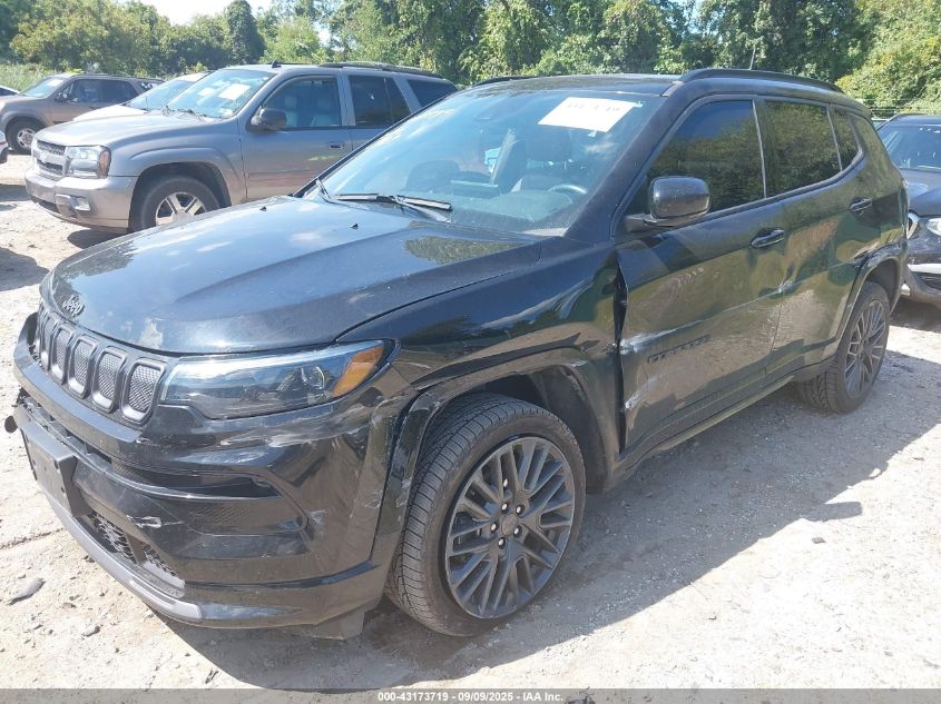 2022 Jeep Compass High Altitude 4X4 VIN: 3C4NJDCB6NT178478 Lot: 43173719
