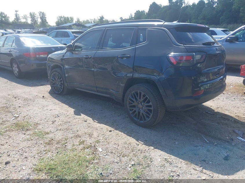 2022 Jeep Compass 2.4 High Altitude 4x4 Black Lot 111043173719 Vin 3C4NJDCB6NT178478