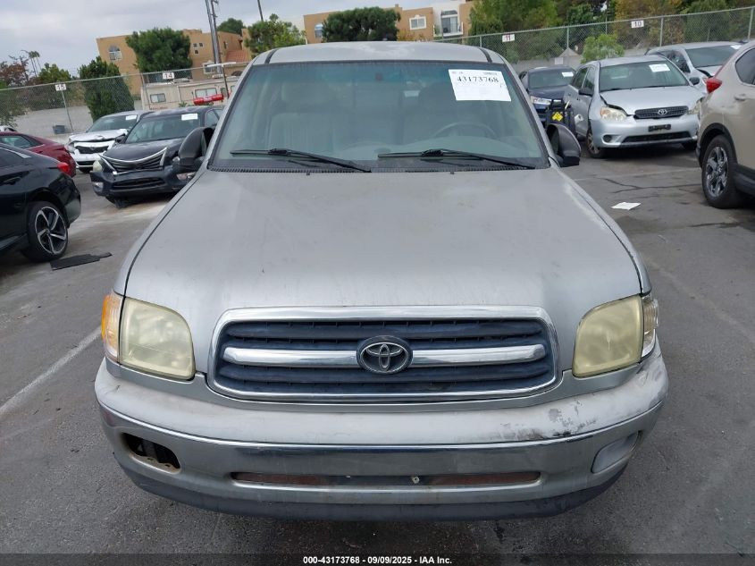 2002 Toyota Tundra Sr5 VIN: 5TBRN34112S282851 Lot: 43173768