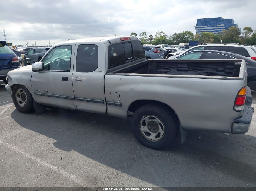 2002 Toyota Tundra Sr5 VIN: 5TBRN34112S282851 Lot: 43173768