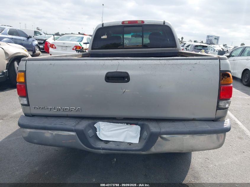 2002 Toyota Tundra Sr5 VIN: 5TBRN34112S282851 Lot: 43173768