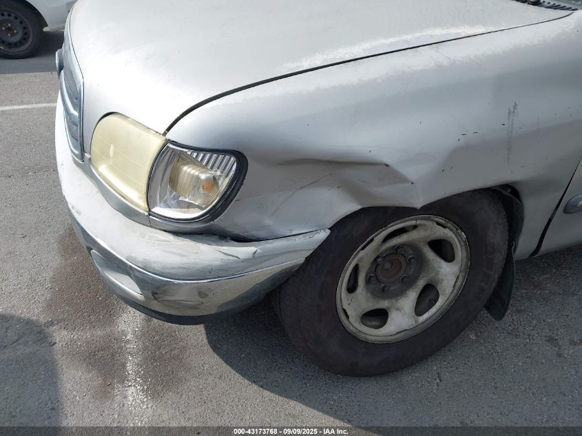 2002 Toyota Tundra Sr5 VIN: 5TBRN34112S282851 Lot: 43173768