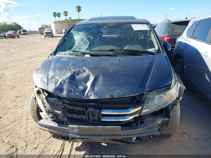 2014 Honda Odyssey Ex-L VIN: 5FNRL5H6XEB104766 Lot: 43173852