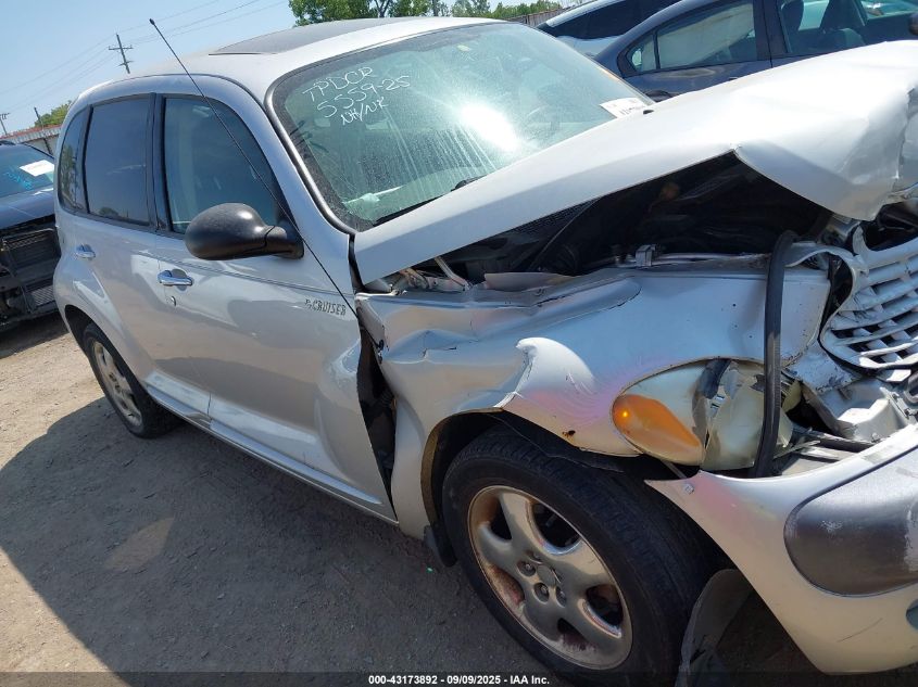 2002 Chrysler Pt Cruiser Limited VIN: 3C8FY68BX2T245596 Lot: 43173892