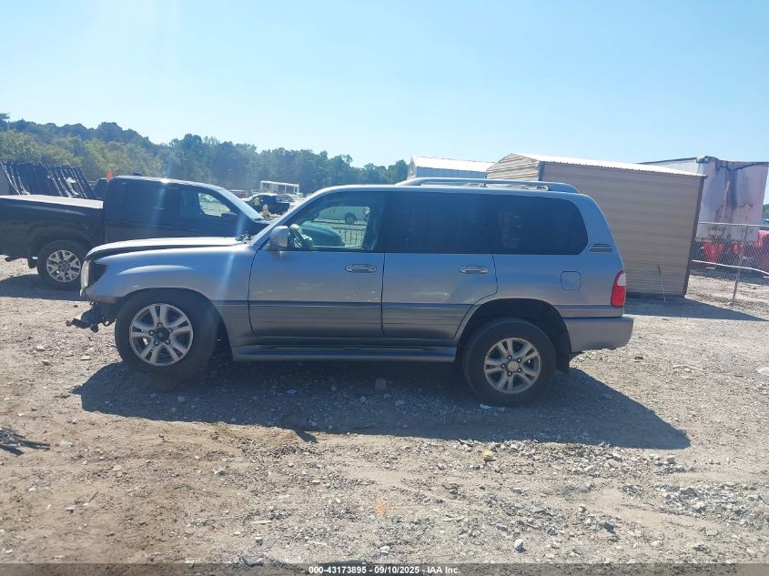 2005 Lexus Lx 470 VIN: JTJHT00W353550133 Lot: 43173895