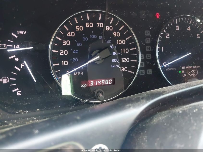 2005 Lexus Lx 470 VIN: JTJHT00W353550133 Lot: 43173895