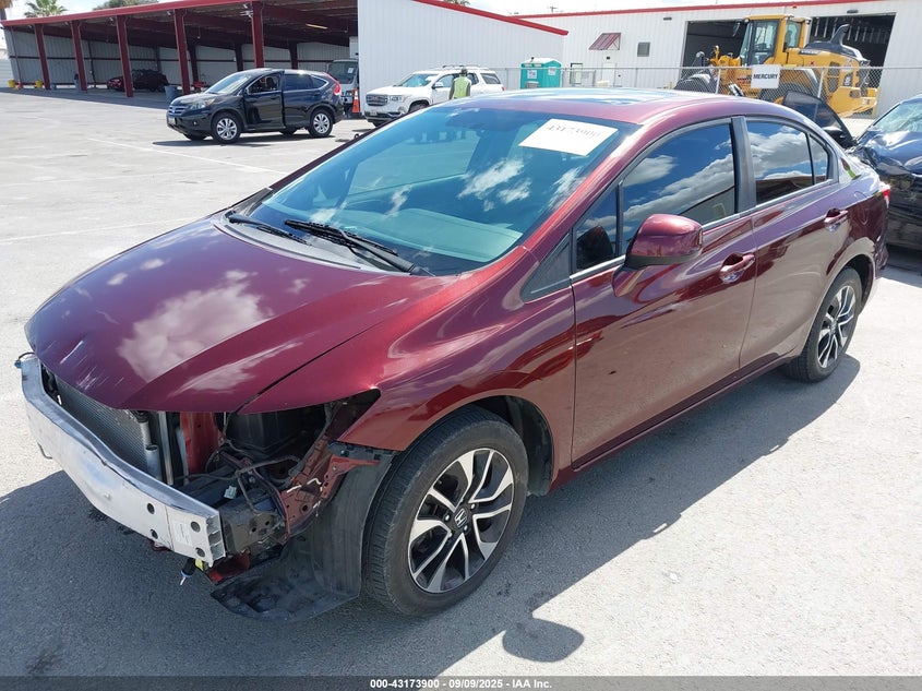2013 HONDA CIVIC EX-L - 19XFB2F95DE226022