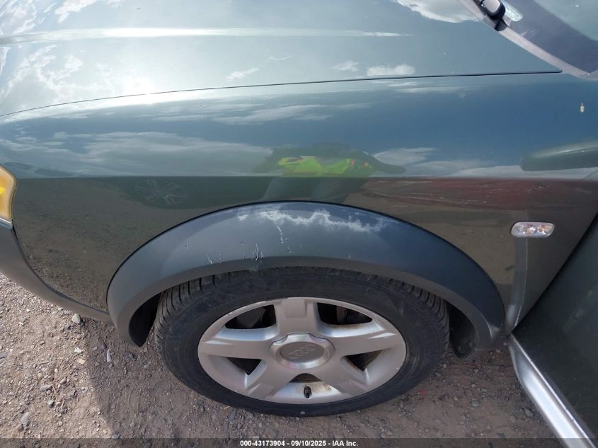 2002 Audi Allroad 2.7L VIN: WA1YD64B42N151316 Lot: 43173904