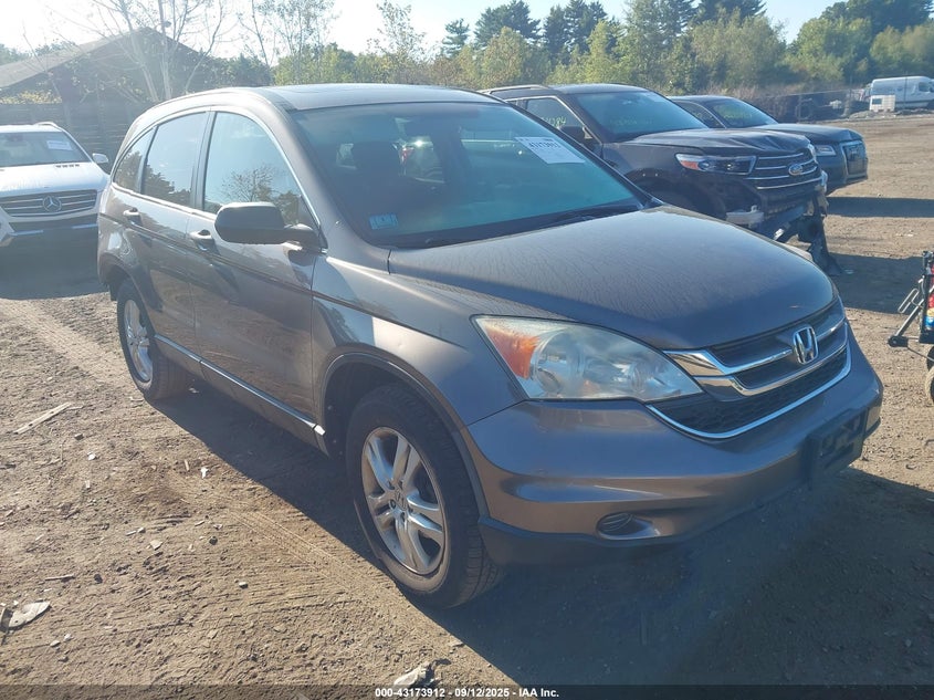 2010 Honda Cr-V Ex brown other gasoline 3CZRE4H51AG701346 photo #1