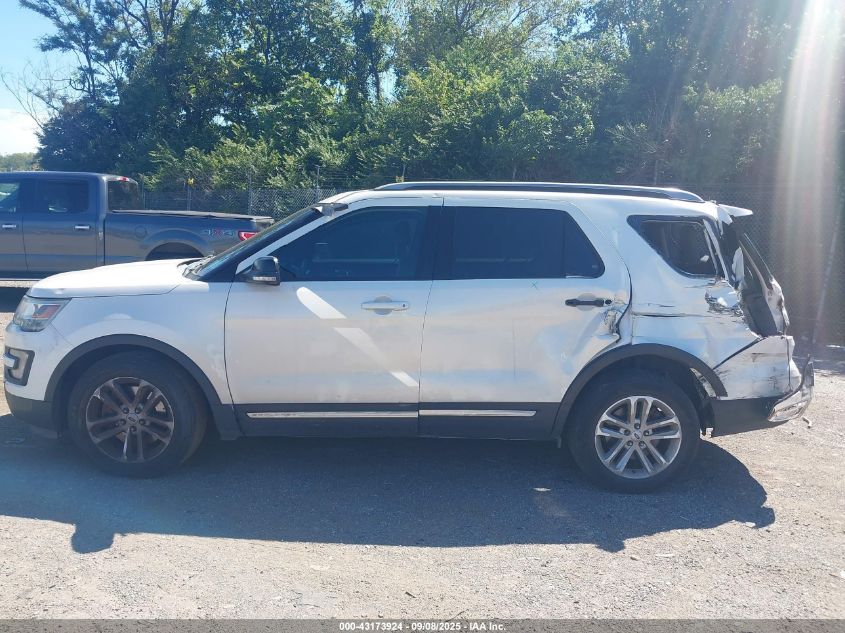 2016 Ford Explorer Xlt VIN: 1FM5K7D8XGGC98336 Lot: 43173924