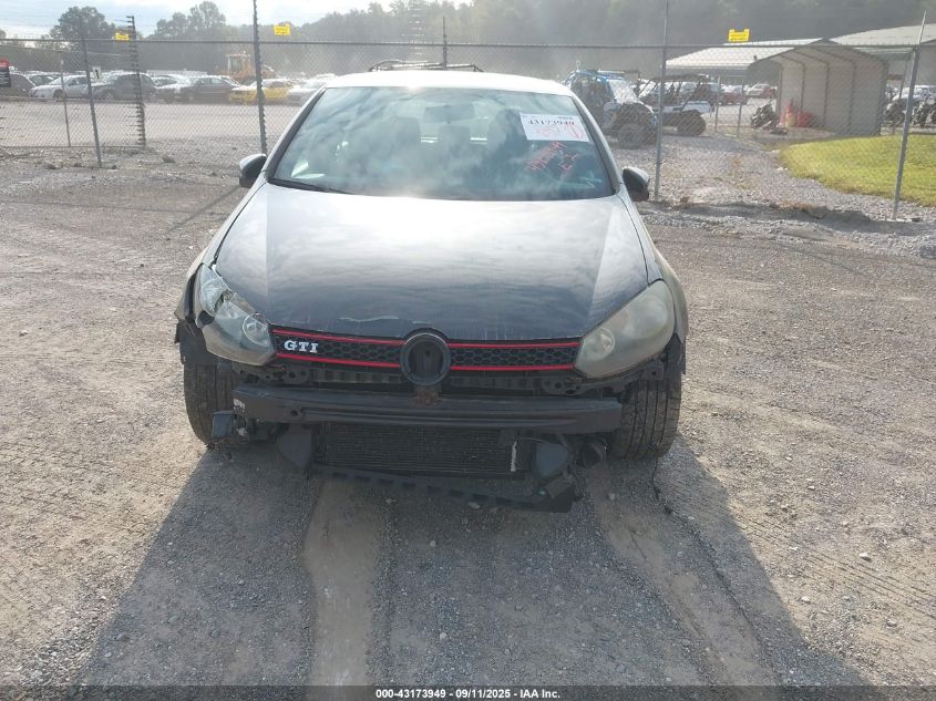 2011 Volkswagen Gti 4-Door VIN: WVWHV7AJXBW105620 Lot: 43173949