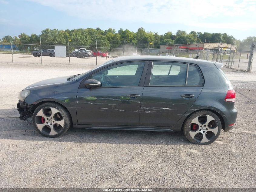 2011 Volkswagen Gti 4-Door VIN: WVWHV7AJXBW105620 Lot: 43173949
