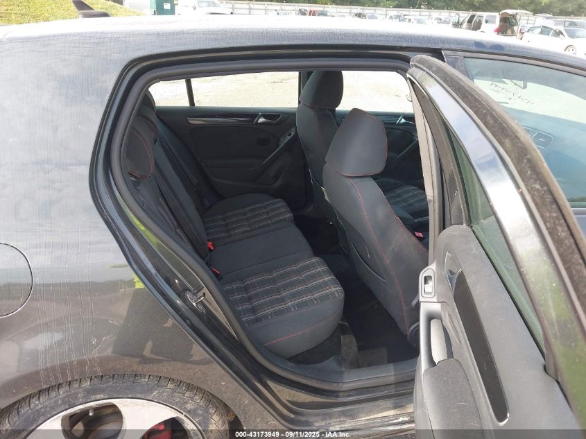 2011 Volkswagen Gti 4-Door VIN: WVWHV7AJXBW105620 Lot: 43173949