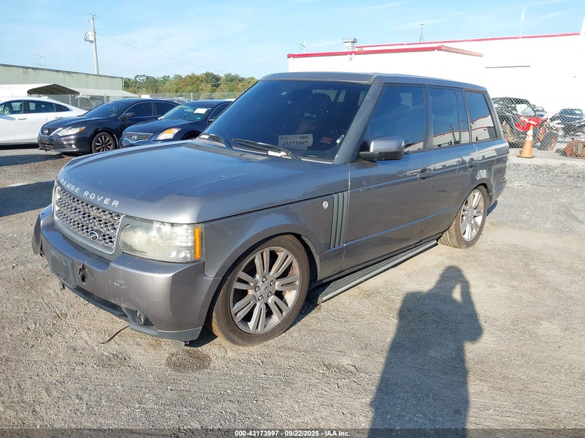 Vin: salmf1d4xaa327237, lot: 43668402, land rover range rover hse 20102
