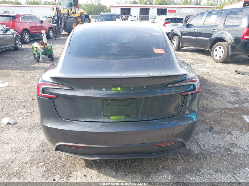 2024 Tesla Model 3 Long Range Dual Motor All-Wheel Drive/Rear-Wheel Drive VIN: 5YJ3E1EA3RF768799 Lot: 43173998