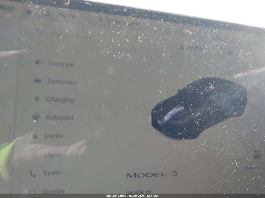 2024 Tesla Model 3 Long Range Dual Motor All-Wheel Drive/Rear-Wheel Drive VIN: 5YJ3E1EA3RF768799 Lot: 43173998