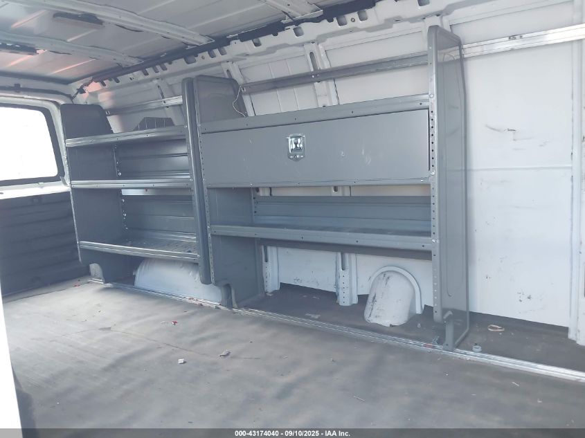 2023 GMC Savana Cargo Rwd 3500 Extended Wheelbase Work Van VIN: 1GTZ7HFP5P1102565 Lot: 43174040