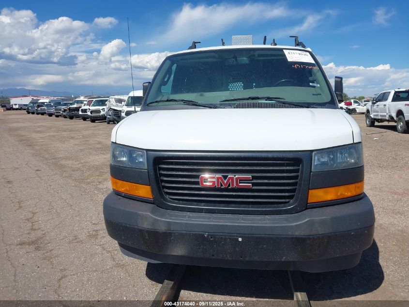 2023 GMC Savana Cargo Rwd 3500 Extended Wheelbase Work Van VIN: 1GTZ7HFP5P1102565 Lot: 43174040