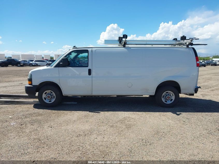2023 GMC Savana Cargo Rwd 3500 Extended Wheelbase Work Van VIN: 1GTZ7HFP5P1102565 Lot: 43174040