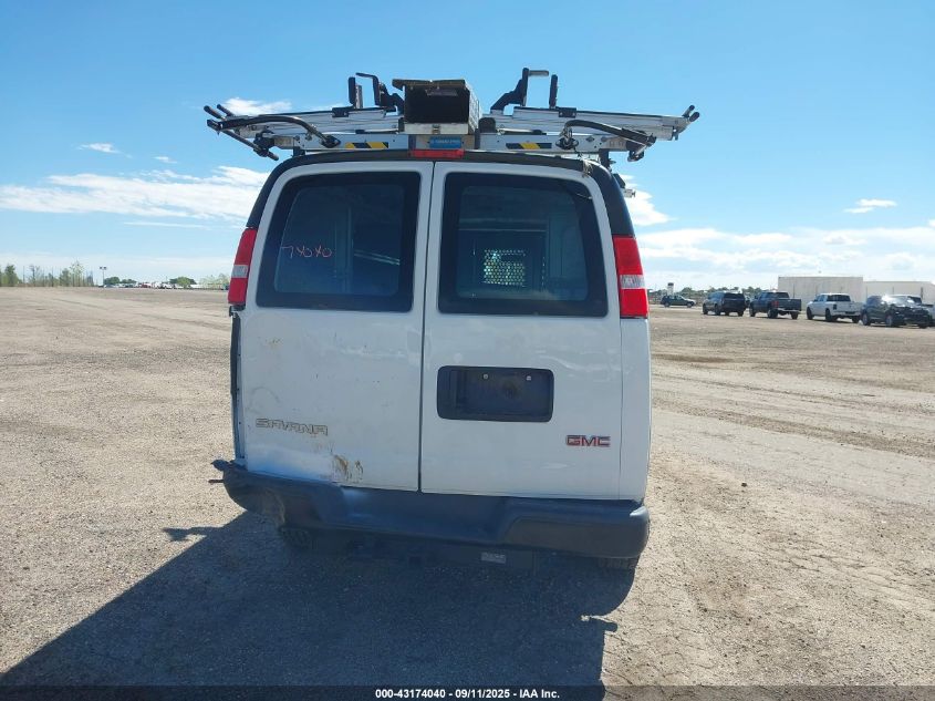 2023 GMC Savana Cargo Rwd 3500 Extended Wheelbase Work Van VIN: 1GTZ7HFP5P1102565 Lot: 43174040