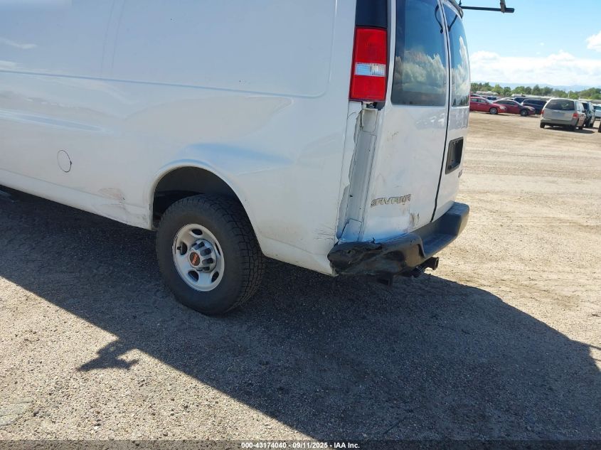 2023 GMC Savana Cargo Rwd 3500 Extended Wheelbase Work Van VIN: 1GTZ7HFP5P1102565 Lot: 43174040