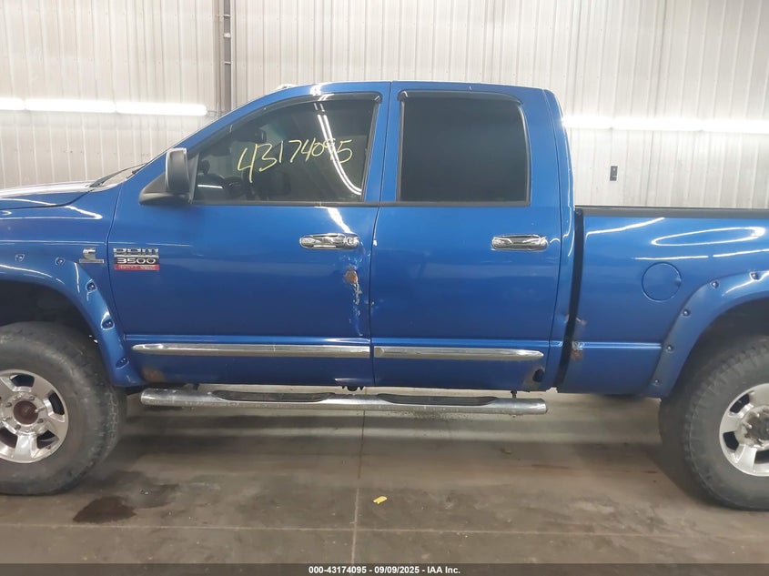2008 Dodge Ram 3500 Laramie VIN: 3D7MX38A58G104914 Lot: 43174095