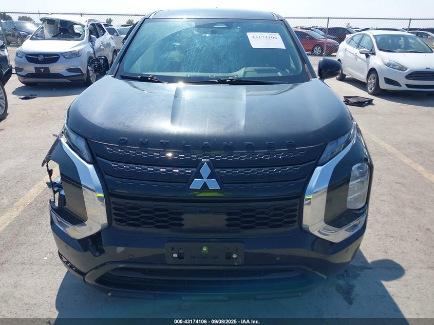 2022 Mitsubishi Outlander Black Edition 2Wd/Se 2.5 2Wd/Se Launch Edition 2Wd VIN: JA4J3UA88NZ091703 Lot: 43174106
