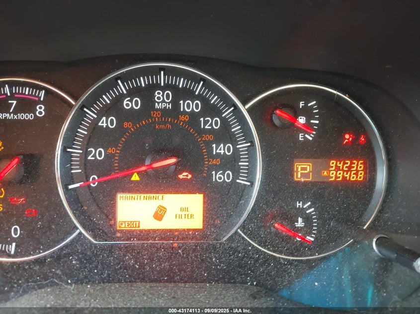 2011 Nissan Maxima 3.5 S VIN: 1N4AA5AP9BC856026 Lot: 43174113