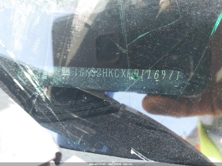 2015 GMC Yukon Xl 1500 Slt VIN: 1GKS2HKCXFR116971 Lot: 43174147