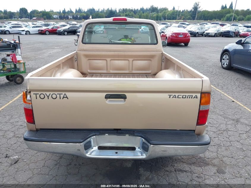1999 Toyota Tacoma VIN: 4TANL42N3XZ487662 Lot: 43174185