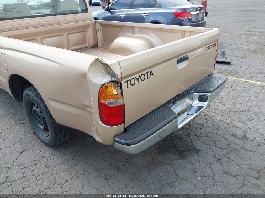 1999 Toyota Tacoma VIN: 4TANL42N3XZ487662 Lot: 43174185