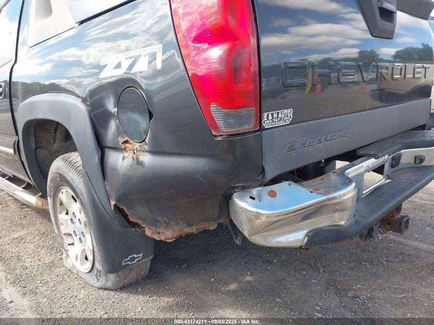 2006 Chevrolet Avalanche 1500 Ls/Lt/Z71 VIN: 3GNEK12T26G124733 Lot: 43174211