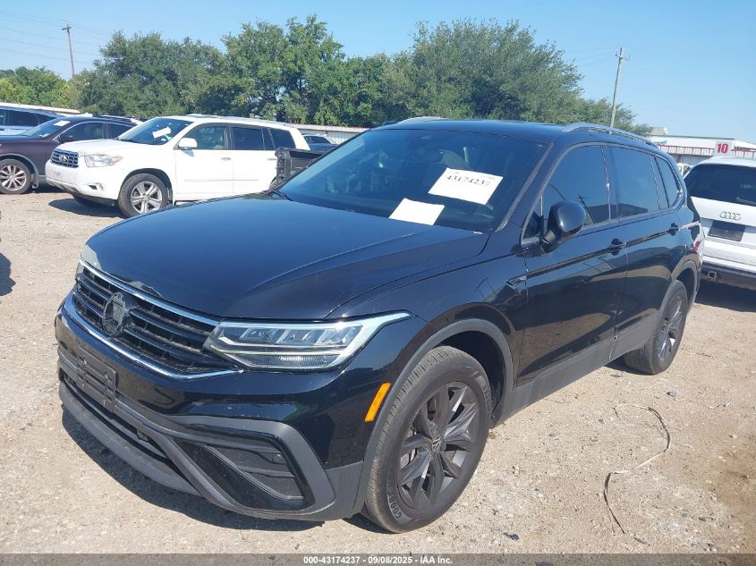 2022 Volkswagen Tiguan 2.0T Se VIN: 3VV3B7AX0NM020783 Lot: 43174237