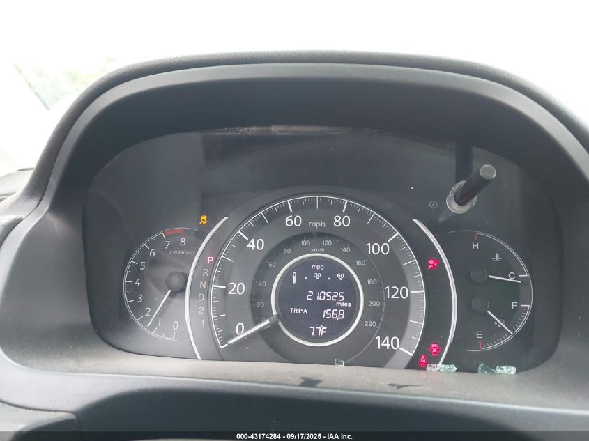 2012 Honda Cr-V Ex-L VIN: 5J6RM4H74CL041829 Lot: 43174284