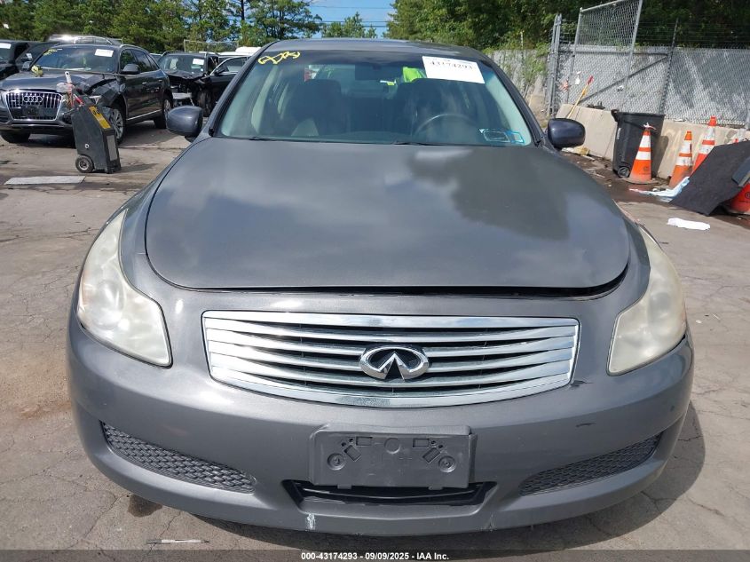 2008 Infiniti G35X VIN: JNKBV61F68M259370 Lot: 43174293