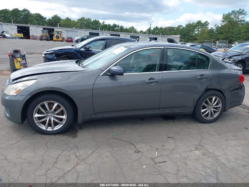 2008 Infiniti G35X VIN: JNKBV61F68M259370 Lot: 43174293