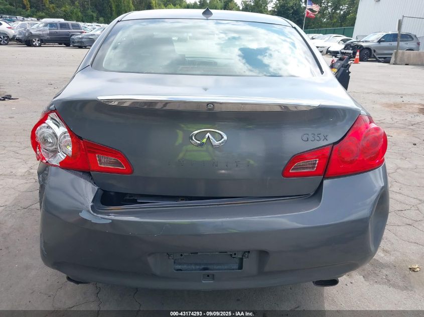 2008 Infiniti G35X VIN: JNKBV61F68M259370 Lot: 43174293