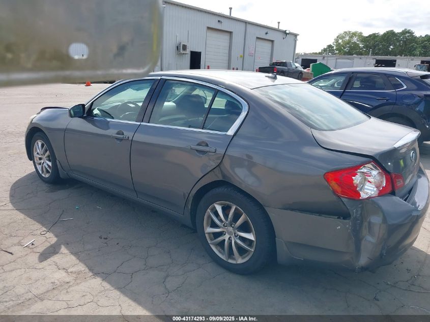 2008 Infiniti G35X VIN: JNKBV61F68M259370 Lot: 43174293