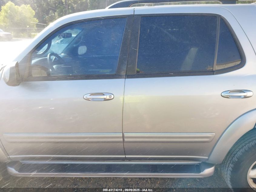 2002 Toyota Sequoia Sr5 V8 VIN: 5TDZT34A12S134809 Lot: 43174318