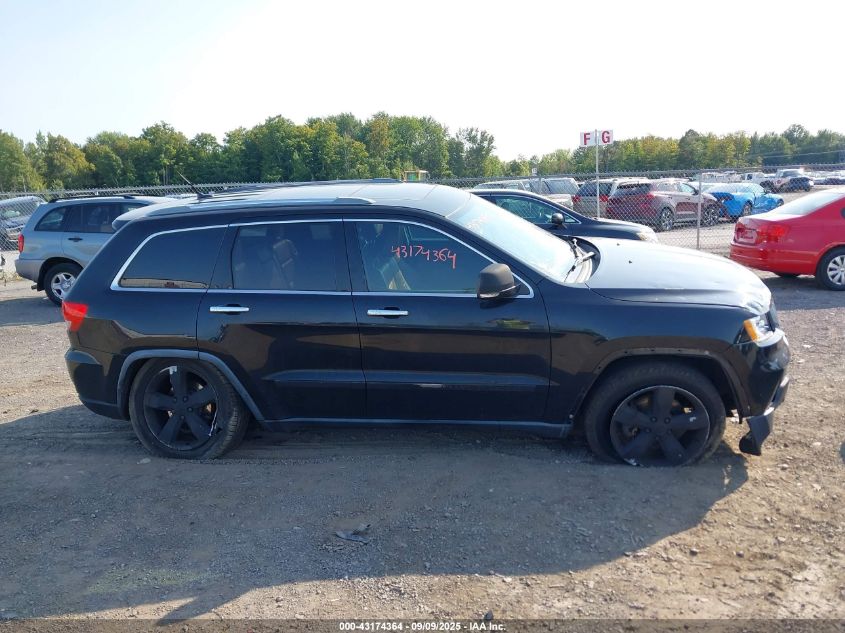 2012 Jeep Grand Cherokee Overland VIN: 1C4RJFCT4CC104975 Lot: 43174364