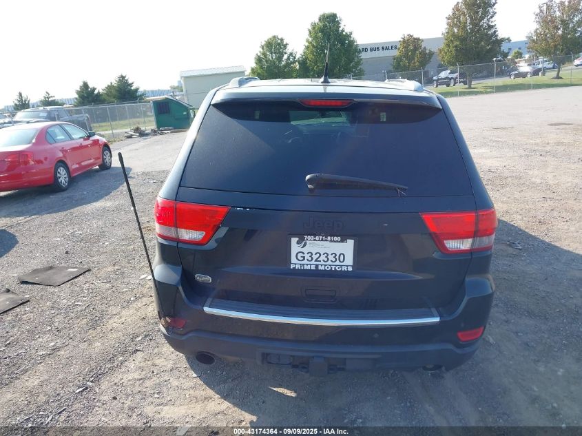 2012 Jeep Grand Cherokee Overland VIN: 1C4RJFCT4CC104975 Lot: 43174364