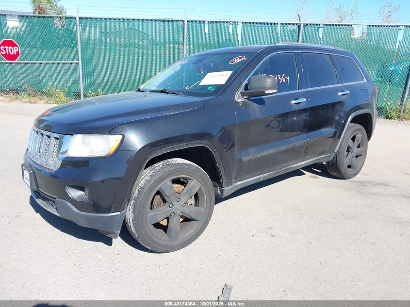 Vin: 1c4rjfct4cc104975, lot: 43668768, jeep grand cherokee overland 20122