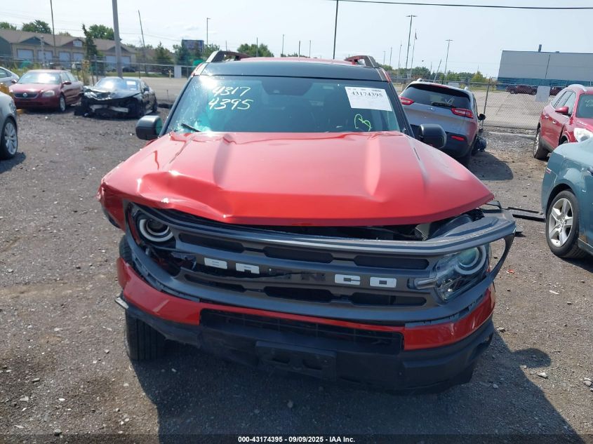 2022 Ford Bronco Sport Big Bend VIN: 3FMCR9B66NRD49773 Lot: 43174395