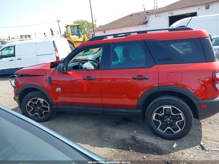 2022 Ford Bronco Sport Big Bend VIN: 3FMCR9B66NRD49773 Lot: 43174395