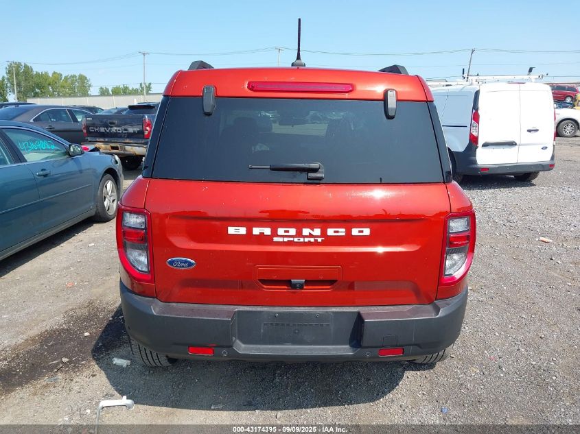 2022 Ford Bronco Sport Big Bend VIN: 3FMCR9B66NRD49773 Lot: 43174395